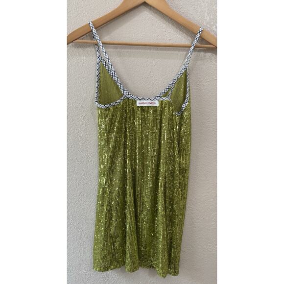 Sparkling Gold Mini Dress - Picture 3 of 4